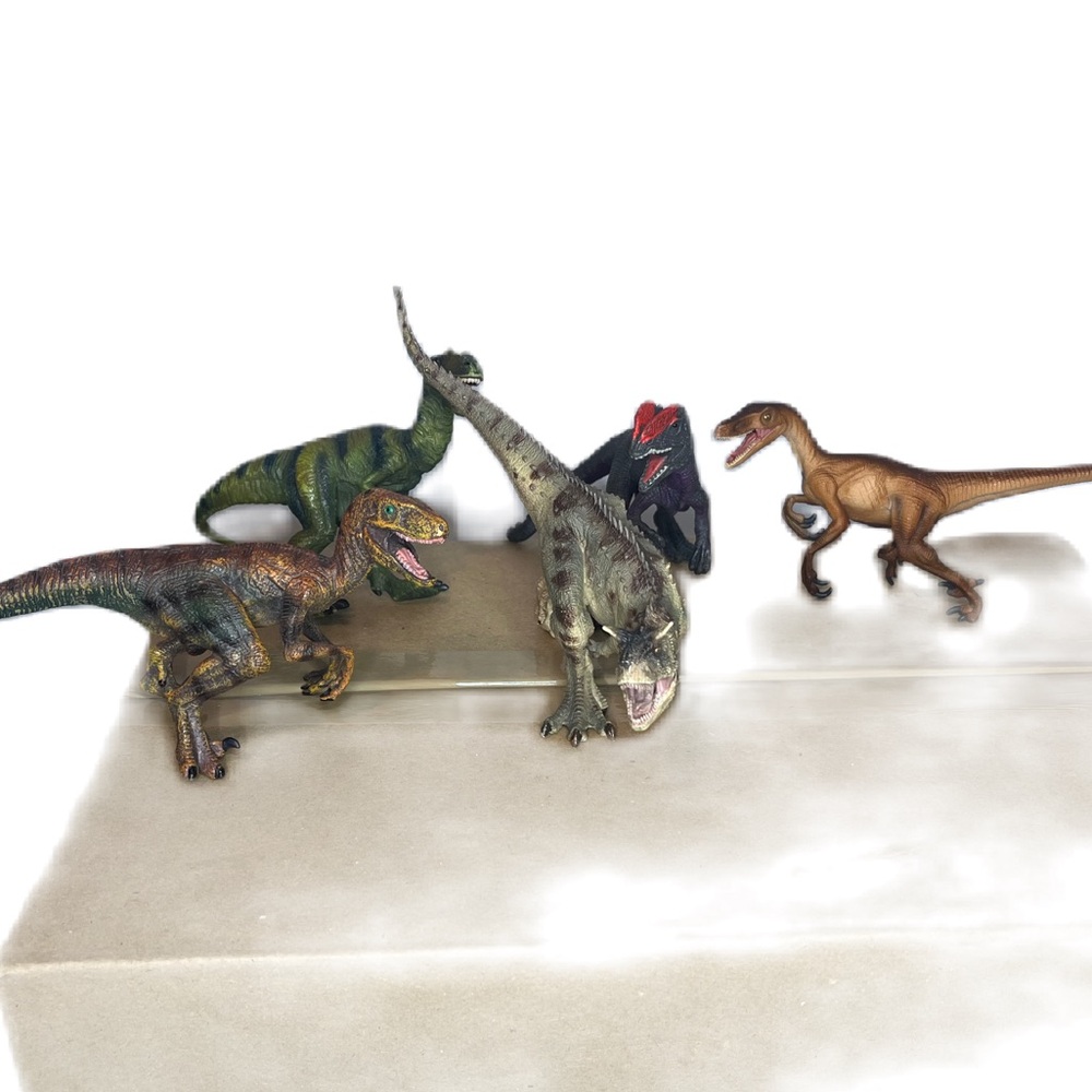 Dinosaur bundle, 5 toy creatures